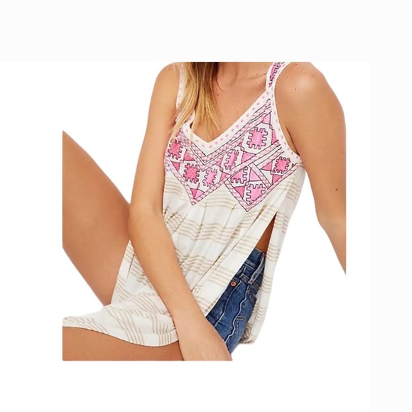 Free People Native Sun Tank - Picture 1 of 9